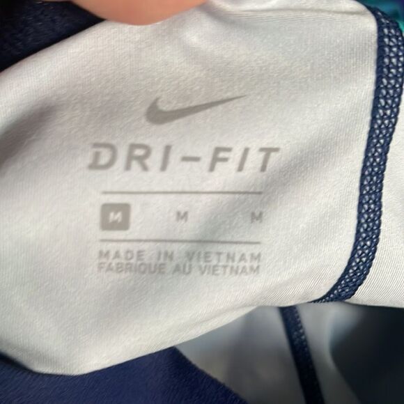 Nike Pro cropped legging palm tropical print M - Picture 7 of 7